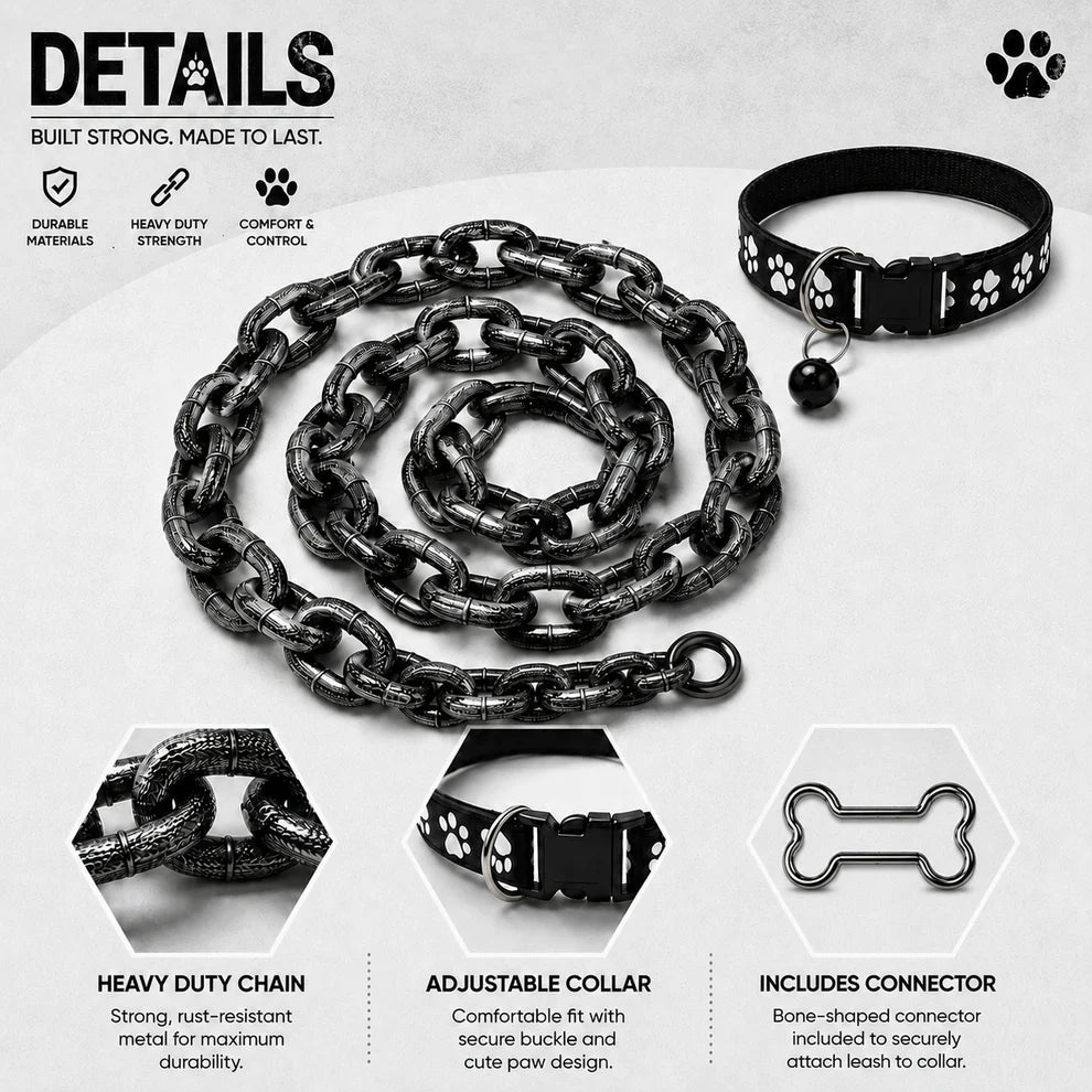 ChainPaw™ Giant Chain Leash